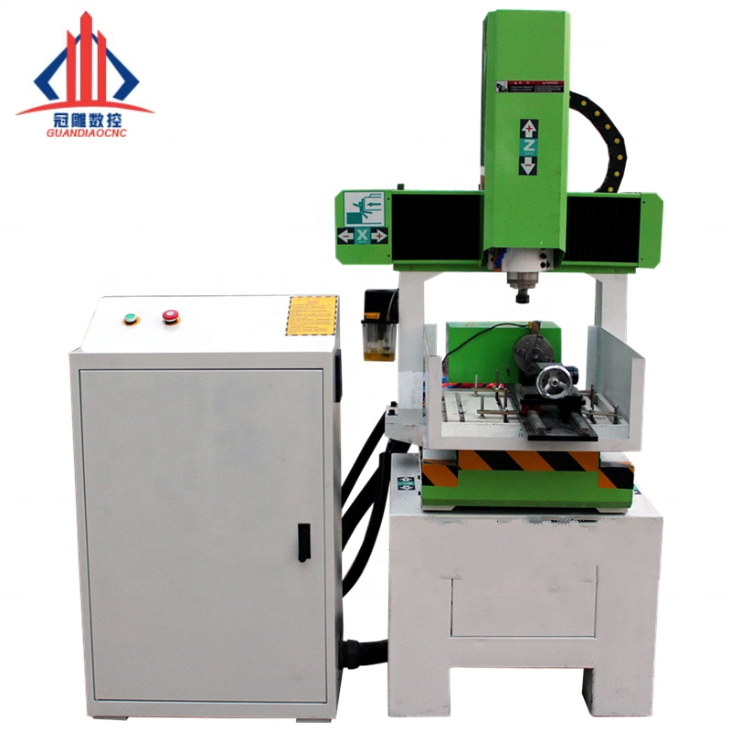 Mini Woodworking CNC Router for Metal Alumnium Brass Jade Stone